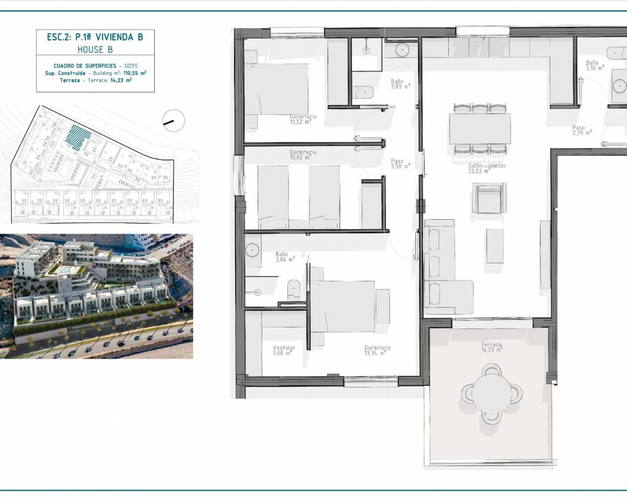 New Build - Apartments - Aguilas - El Hornillo