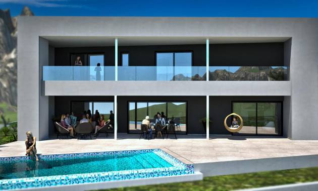 Villas · Nueva construcción  · la Nucia · Panorama
