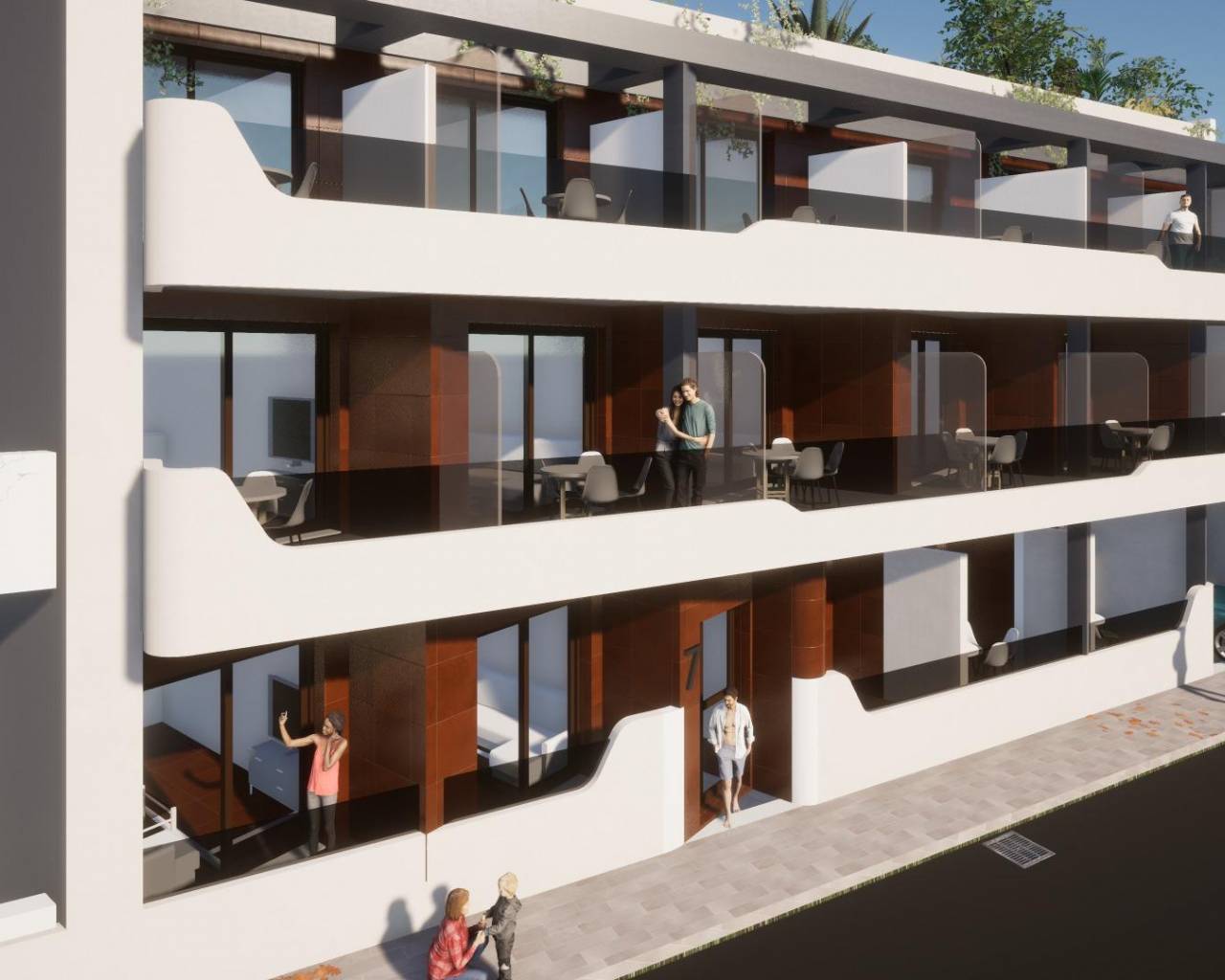 Nueva construcción  - Apartamentos - Torrevieja - Playa Del Cura