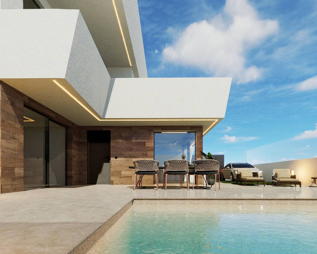 New Build - Villas - San Pedro del Pinatar - Pueblo