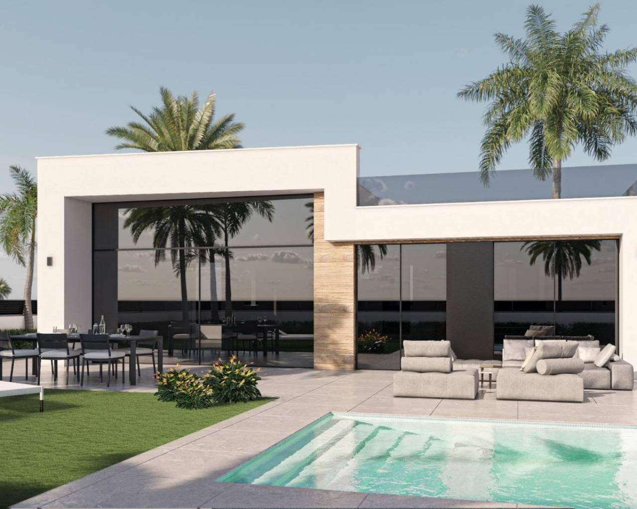 New Build - Villas - Alhama De Murcia - Condado De Alhama