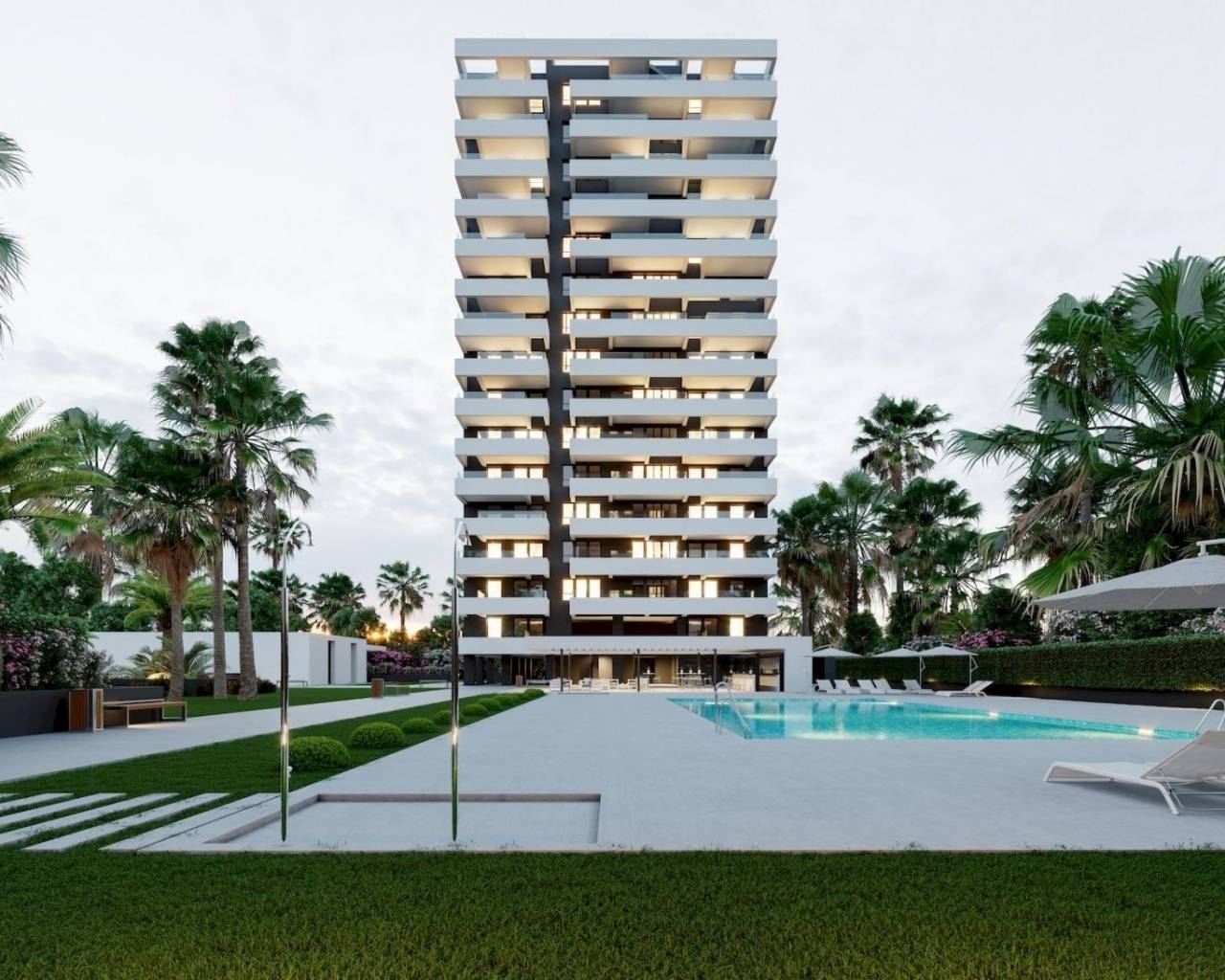 Nueva construcción  - Apartamentos - Calpe - Playa Arenal-bol